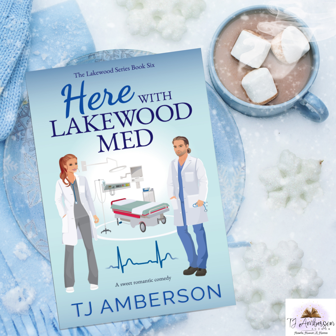 HERE WITH LAKEWOOD MED (The Lakewood Series Book Six) by TJ Amberson - paperback