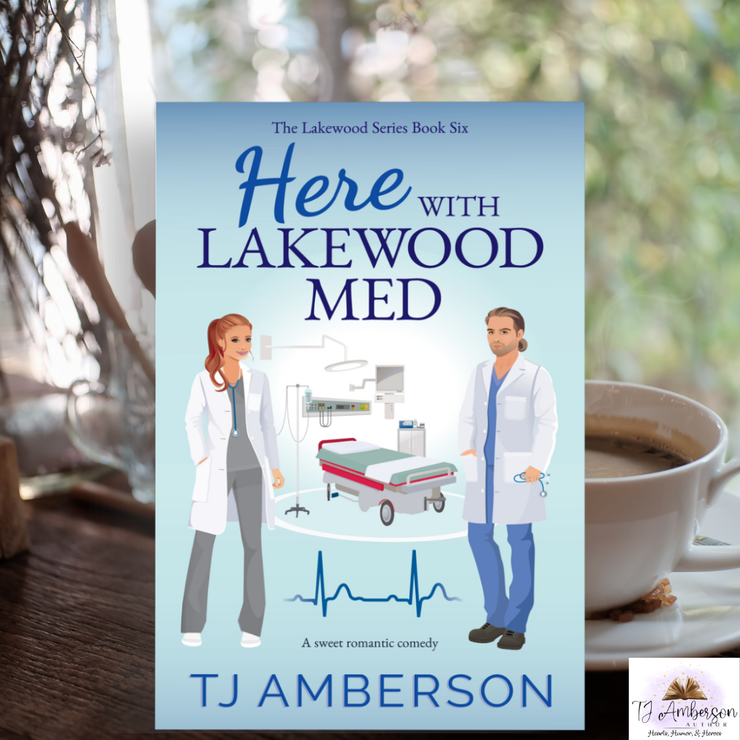 HERE WITH LAKEWOOD MED (The Lakewood Series Book Six) by TJ Amberson - paperback